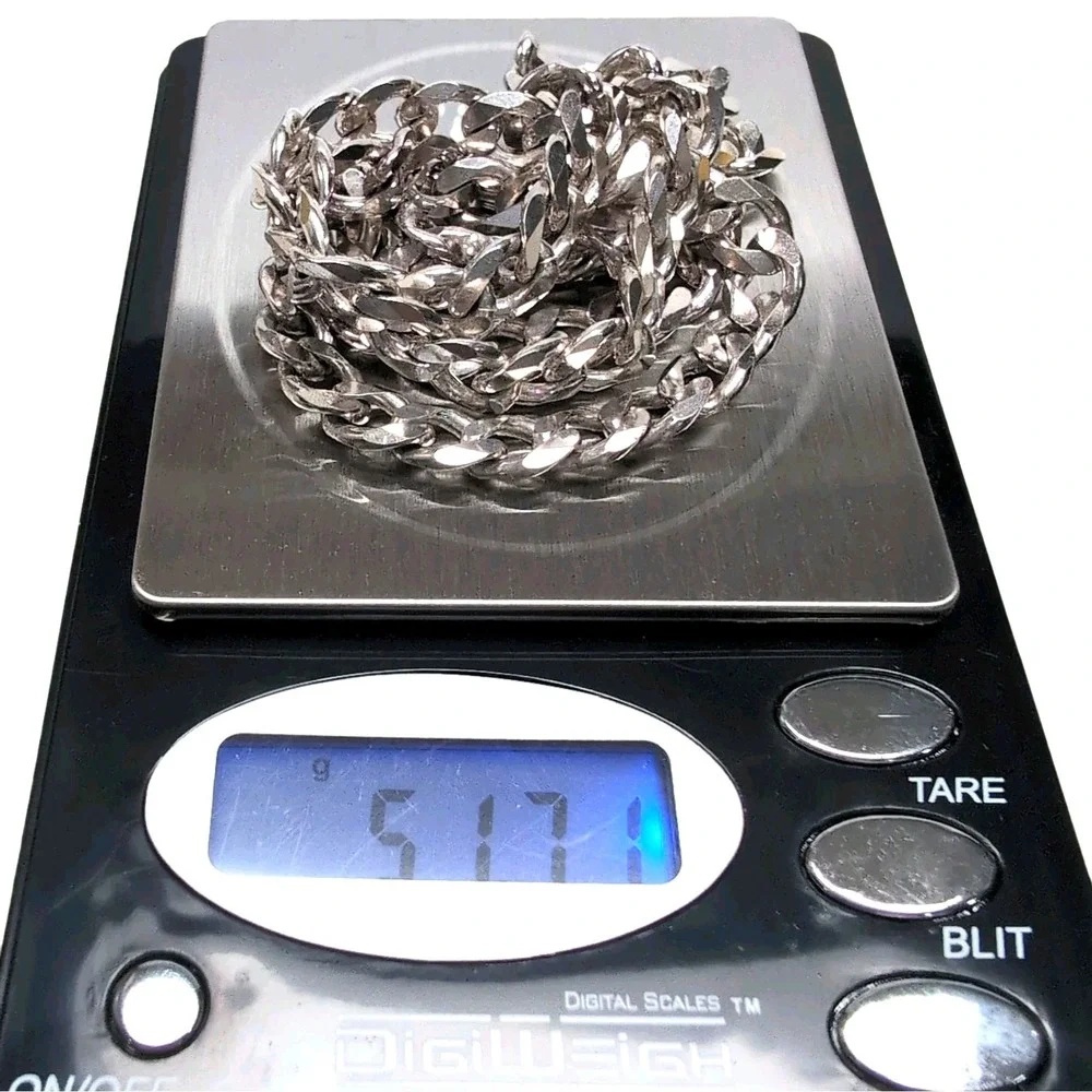 Heavy 925 Sterling Silver 22